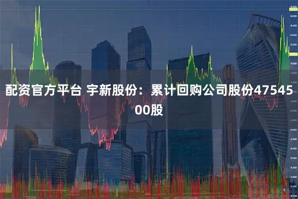 配资官方平台 宇新股份：累计回购公司股份4754500股